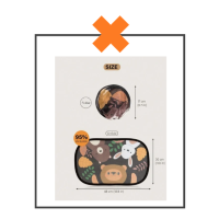 Autoruit zonnescherm jungle bruin